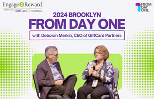 Deborah Merkin, GiftCard Partners, at 2024 Brooklyn From Day One event