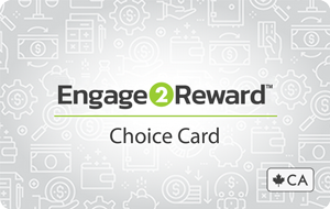 Engage2Reward Canadian Choice Card