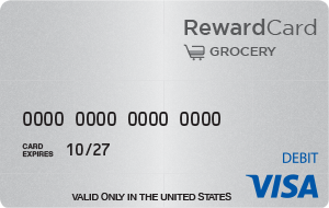 Visa Prepaid Grocery Reward Card by GiftCard Partners